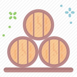 酒桶图标