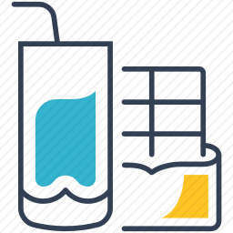 牛奶巧克力图标