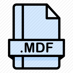 Mdf文件图标