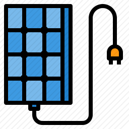 太阳能板图标