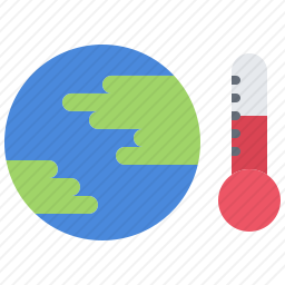 地球升温图标