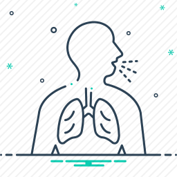 哮喘图标