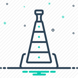 交通锥图标