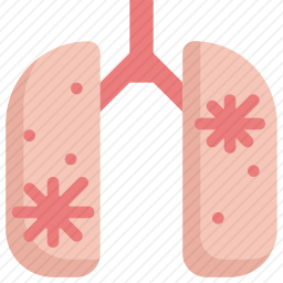肺病毒图标
