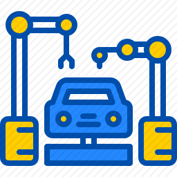 汽车制造业图标