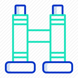 双筒望远镜图标