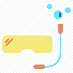 潜水面罩图标