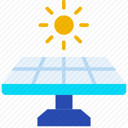 太阳能电池板图标