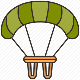 降落伞图标