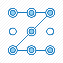 解锁图案图标