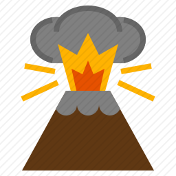 火山图标