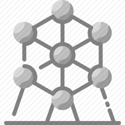 原子球塔图标