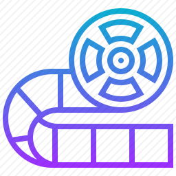 电影胶片图标