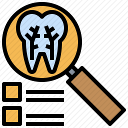 牙齿科学图标
