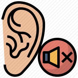听力受损图标