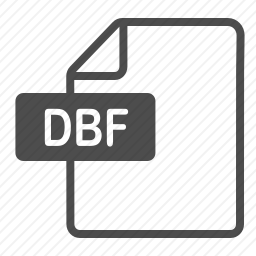 <em>DBF</em>图标