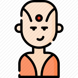 佛教徒图标