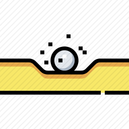 高尔夫球图标