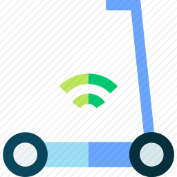 电动滑板车图标