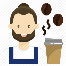 咖啡师图标