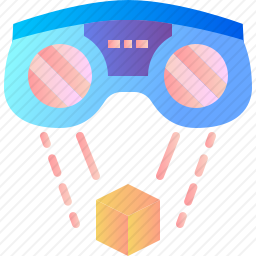 虚拟现实护目镜图标