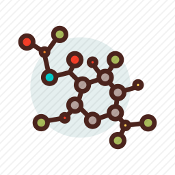 分子结构图标