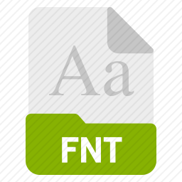 <em>FNT</em>文件图标