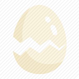 碎裂的鸡蛋图标