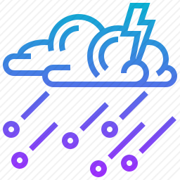 冰雹图标