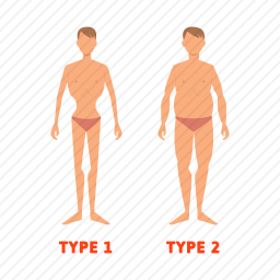 体型图标