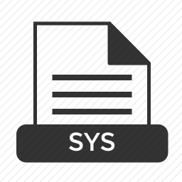 SYS文件图标