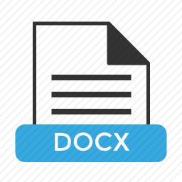<em>DOCX</em>文件图标