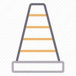 交通锥图标