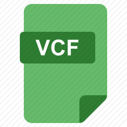 <em>VCF</em>文件图标