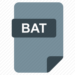 <em>BAT</em><em>文件</em>图标