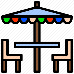 太阳伞图标