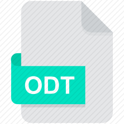 <em>ODT</em>文件图标