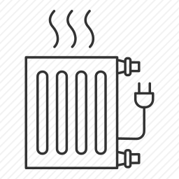 暖气片图标