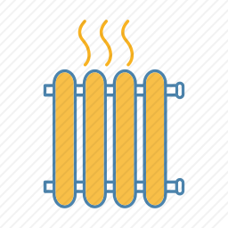 暖气片图标