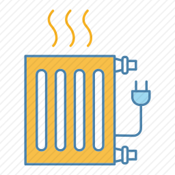 暖气片图标