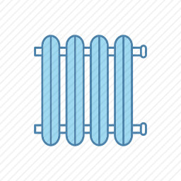 暖气片图标