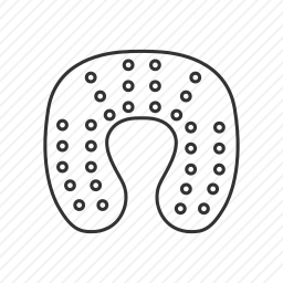 U型枕图标
