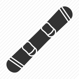 滑雪板图标