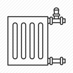 暖气片图标