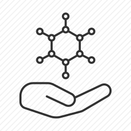 分子结构图标