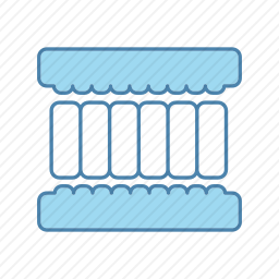 无弹簧床垫图标