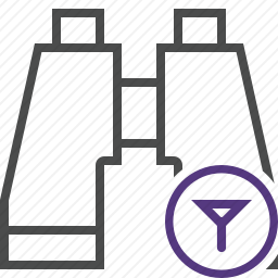 双筒望远镜图标