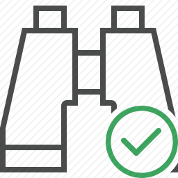 双筒望远镜图标
