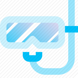潜水面罩图标