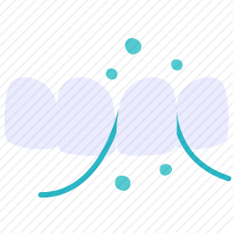 牙齿清洁图标